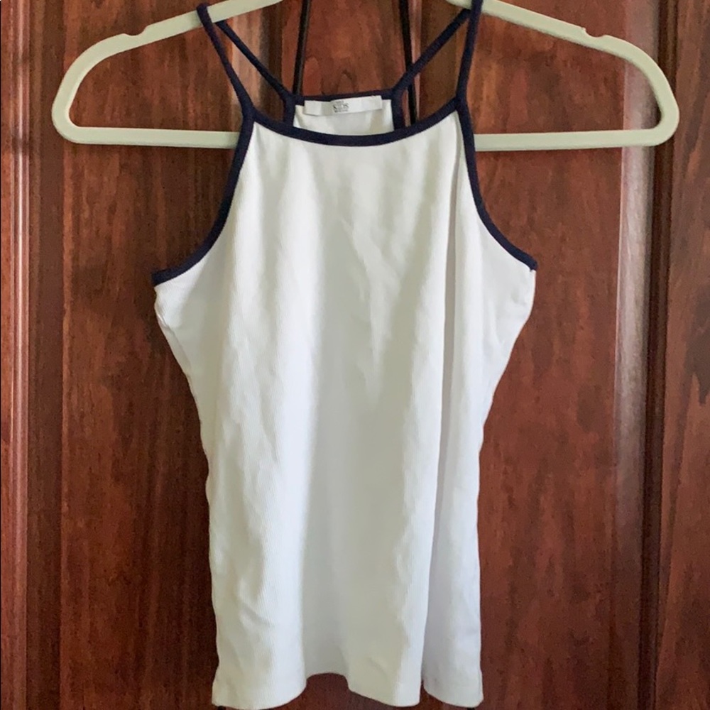 White tops girl size 10-12